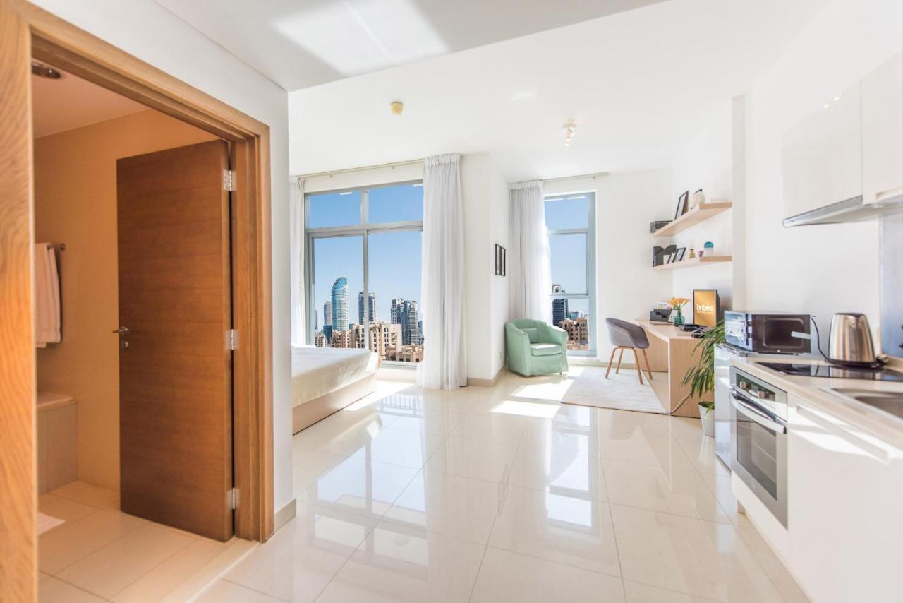 Bnbmehomes - Elegant & Stylish Studio In Downtown - 502 ดูไบ ภายนอก รูปภาพ